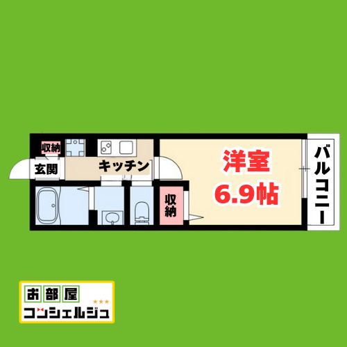 リブリ・覚王山Ⅰの間取り
