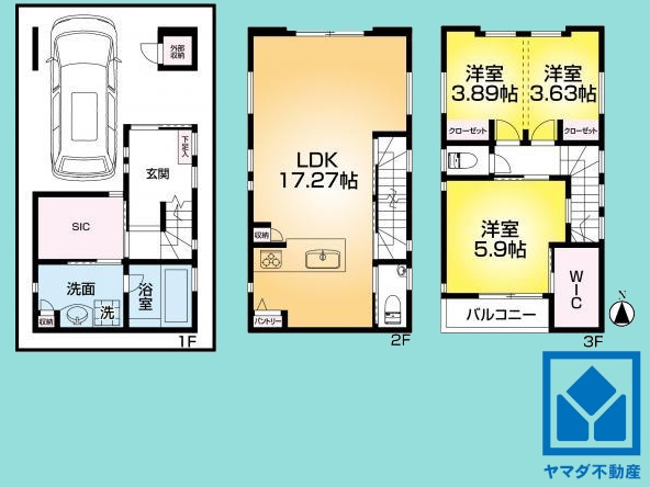 尼崎市南塚口町７丁目の間取り
