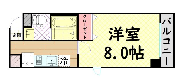 【間取り】 | ラフォンテ阿波座