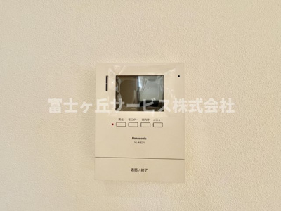 【セキュリティ】 | 浜松市中央区坪井町 中古戸建て | TVモニター付きインターホンです