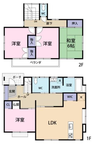【間取り】 | 4LDKはリビングダイニングキッチンと4つの居室がある間取りで、大家族や二世帯住宅に最適。広々としたリビングで家族団らんを楽しみ、個室でプライベートな時間も確保でき、快適な生活を送ることができますよ。