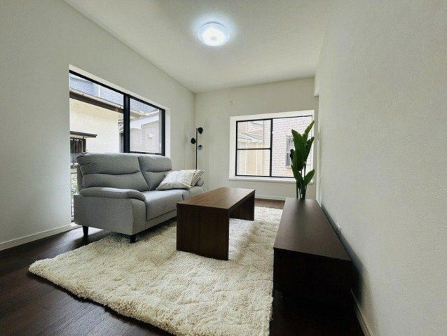 中古戸建　我孫子市下ケ戸の居間・リビング