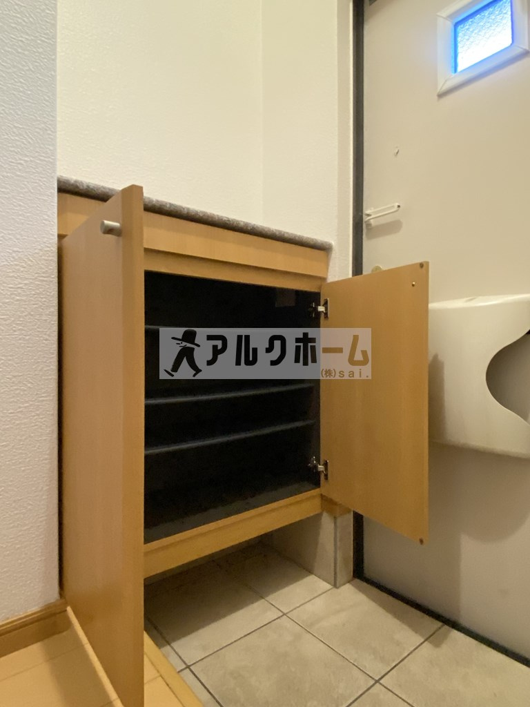 セレノアロッジオ2の玄関