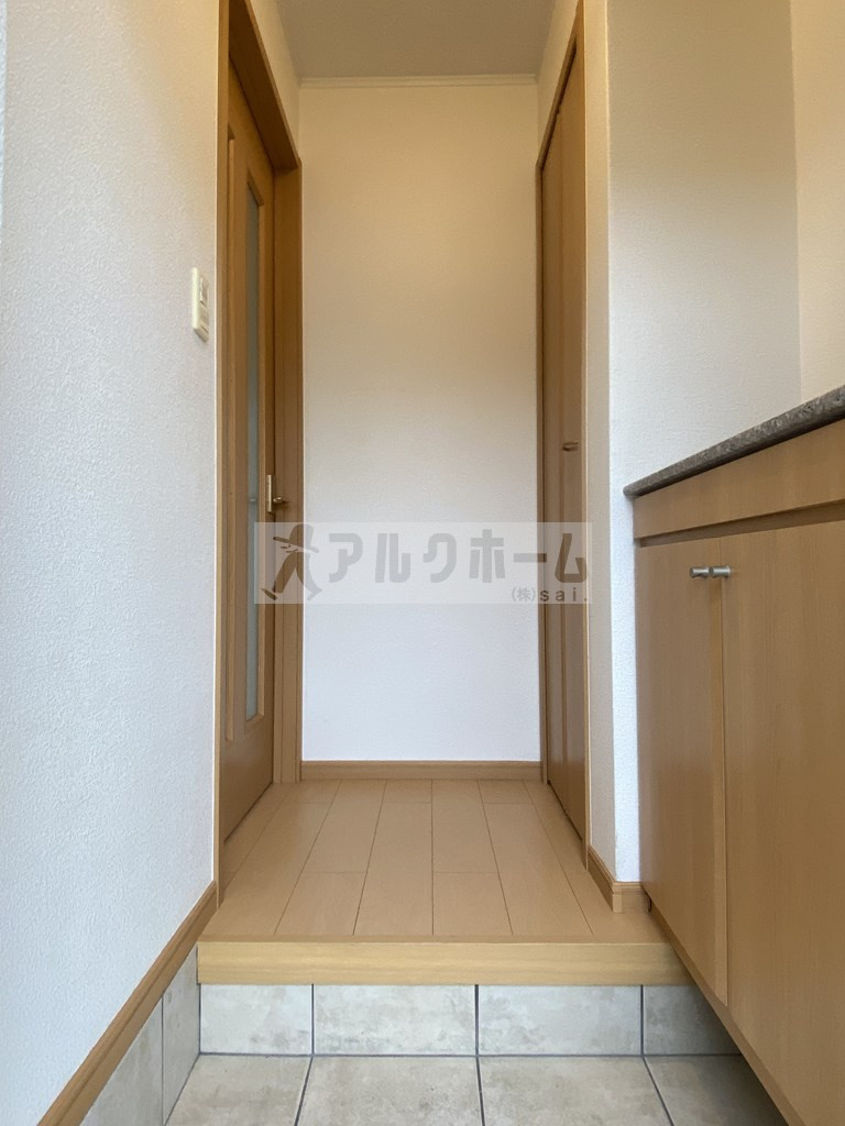 セレノアロッジオ2の玄関