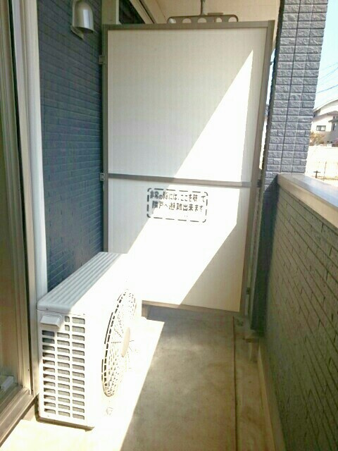 ジョビアル　コートのバルコニー