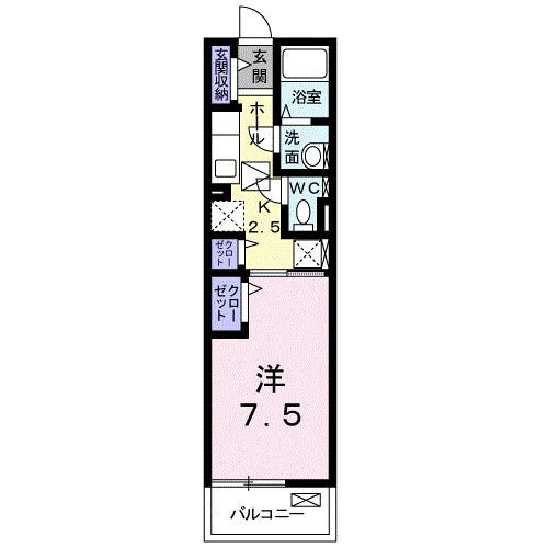 ジョビアル　コートの間取り