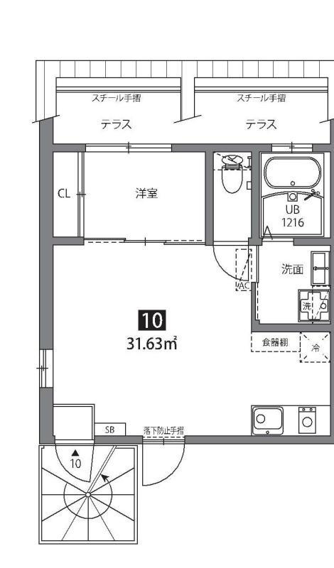 尾山台テラスの間取り|間取り図
