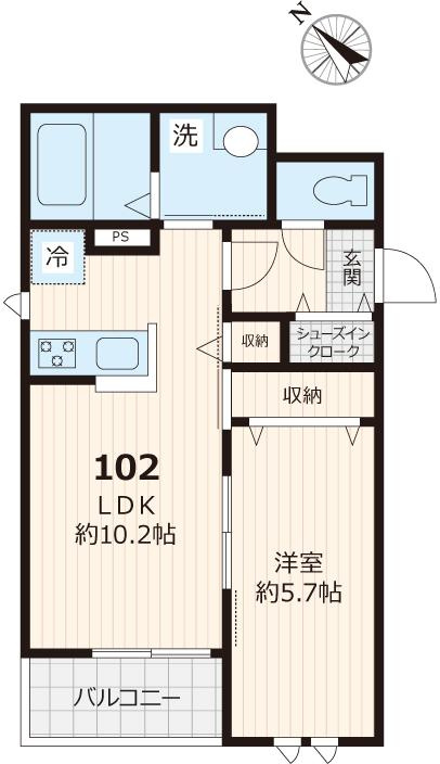 グランシャリオの間取り