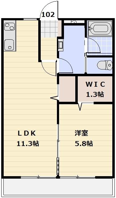 アルカディアⅤの間取り