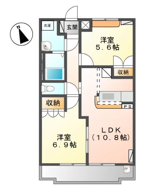 グランドメゾンの間取り