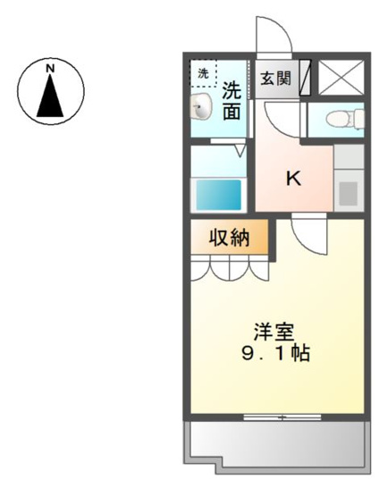 【間取り】 | ＣＡＳＡ東雲