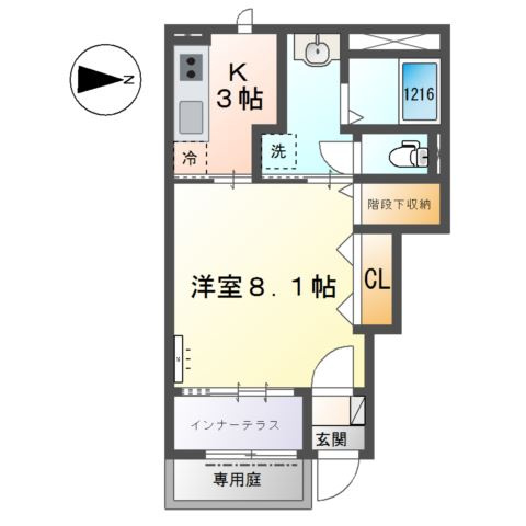ケイ・ブランの間取り