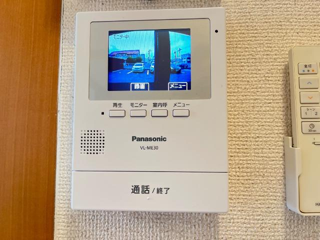 エクセランの内装|カメラ付インターホン