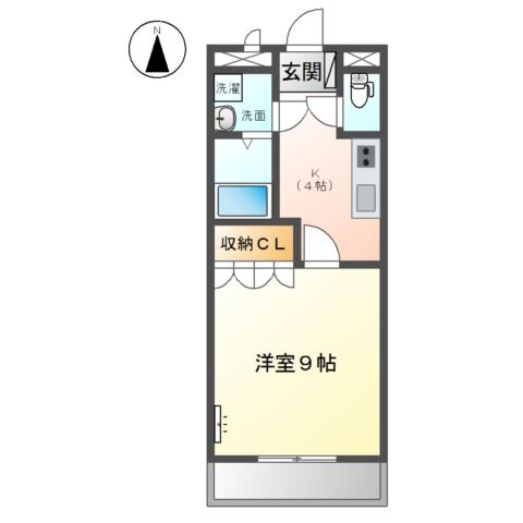 クレイジャスの間取り