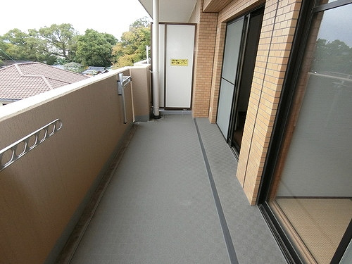 ライオンズマンション和歌山関戸壱番館のバルコニー|バルコニー　※前回募集時／２０２３年１１月の写真