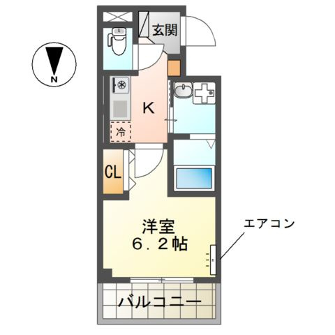 ｍｉｌｌｅｔ（ミレット)の間取り