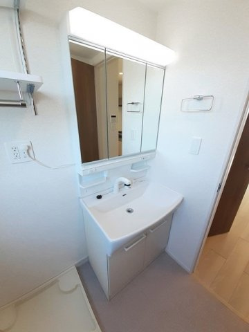 ブルー　ムーンの洗面所