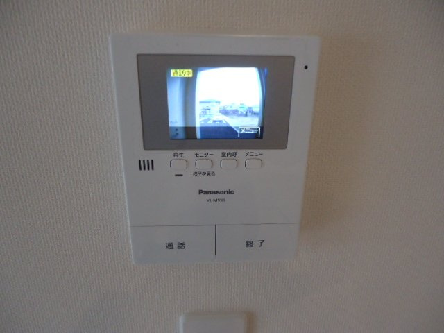 メルローズの内装|カメラ付インターホン