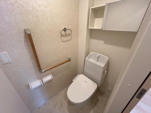名古屋市緑区相原郷２丁目のアパートのトイレ|シャワー付トイレ（イメージ）
