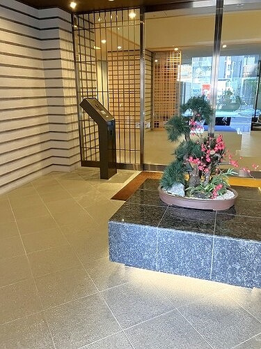 ファインシティ札幌ザ・タワー大通公園のエントランス