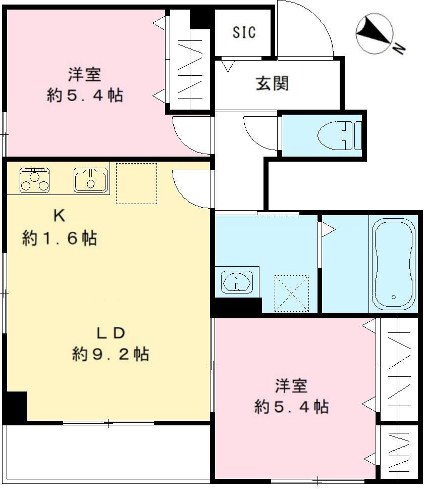 ベルグレイスの間取り