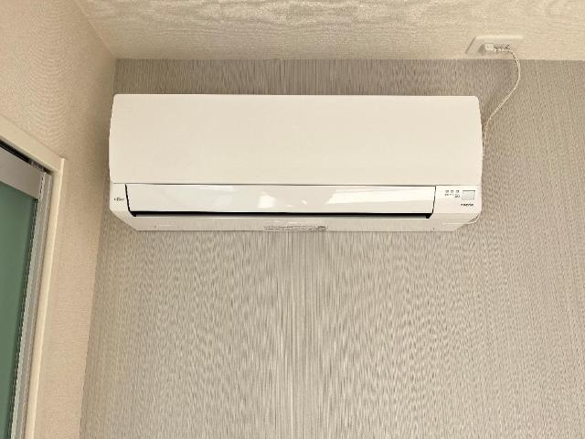 栗森2丁目新築アパートの設備|エアコン（イメージ）
