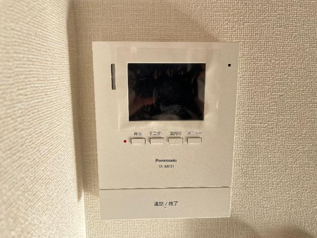 栗森2丁目新築アパートの内装|カメラ付インターホン（イメージ）