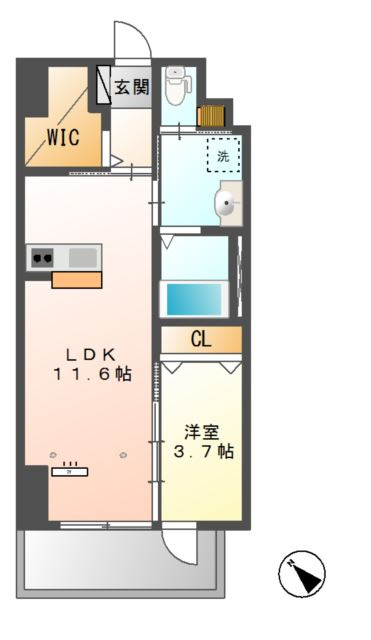 ポートレブニーの間取り