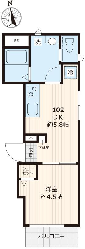 カーサリリーの間取り