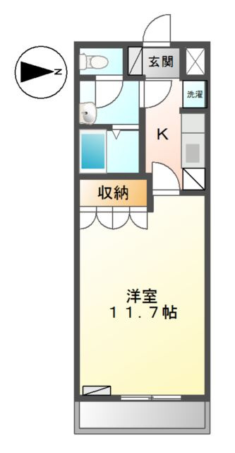 ヴェルメゾンの間取り