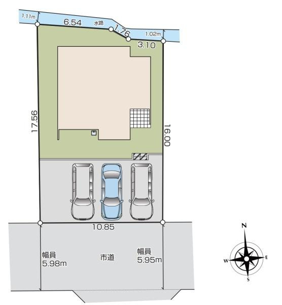 いろどりアイタウン前橋市朝日が丘町の区画図|区画図