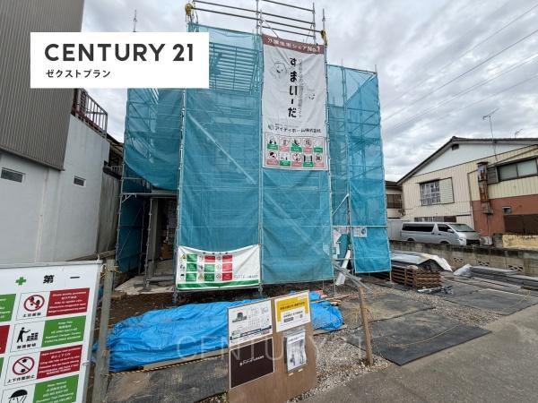 群馬県前橋市朝日が丘町01期の前面道路含む現地写真