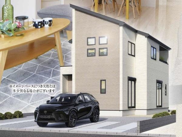 前橋市朝日が丘町新築一戸建ての外観