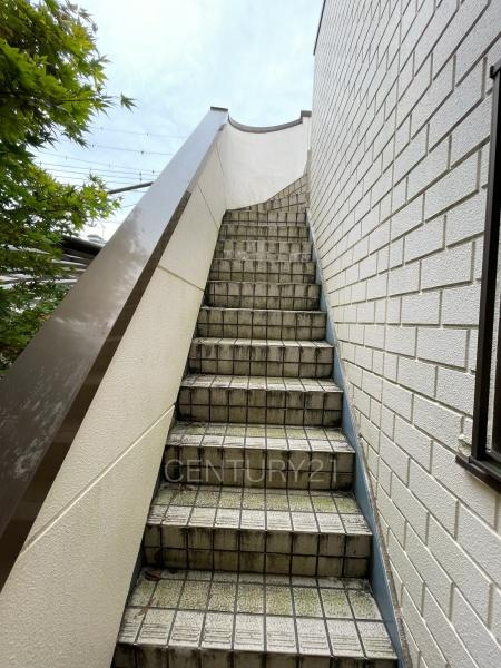 高崎市倉賀野町中古一戸建てのその他|外階段からバルコニーに入れます