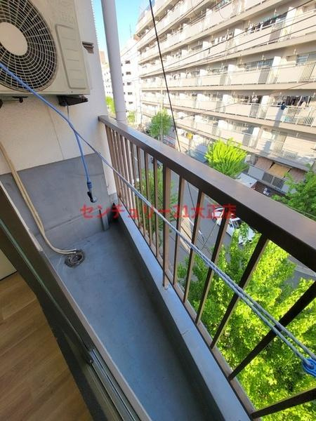 藤田ホワイトマンションのバルコニー