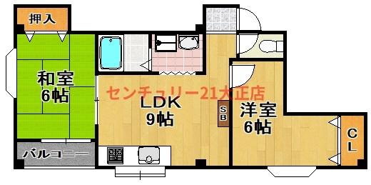 寿南恩加島ハイツ（旧ハピネス南恩加島）の間取り|使いやすい間取り