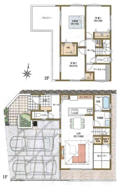 岡崎市竜美北　全2棟・1号棟