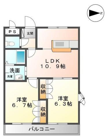 【間取り】 | メゾン　ドゥ　プロヴァンス