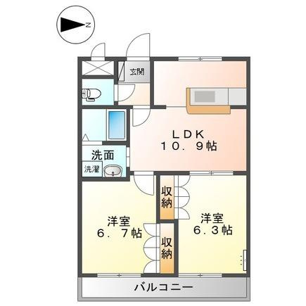 【間取り】 | メゾン　ドゥ　プロヴァンス