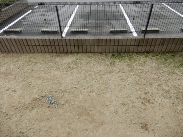 アイランド　B棟のバルコニー