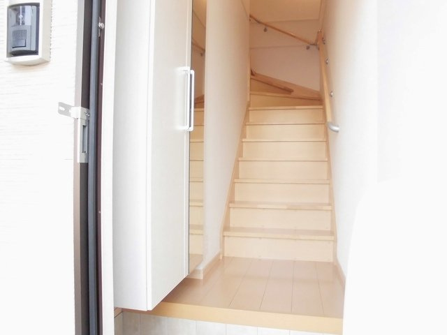エスペランサＡの玄関