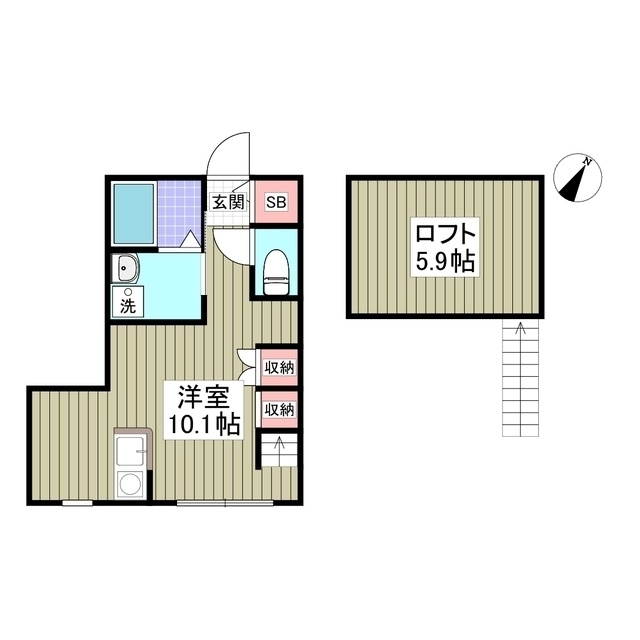 壱番館の間取り