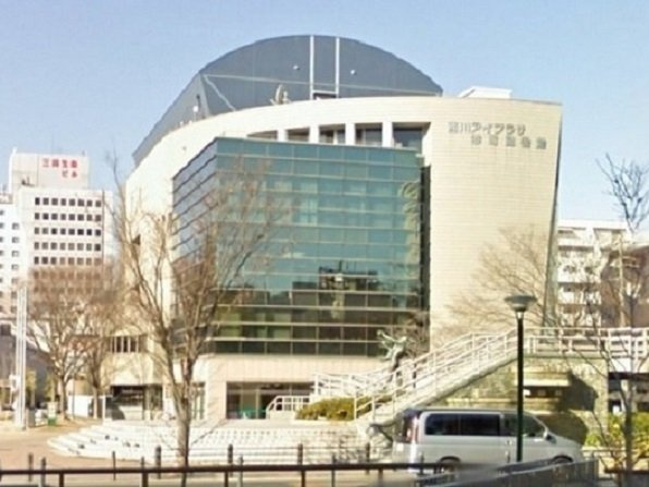 大供ハイマートの周辺|岡山市立幸町図書館まで700m