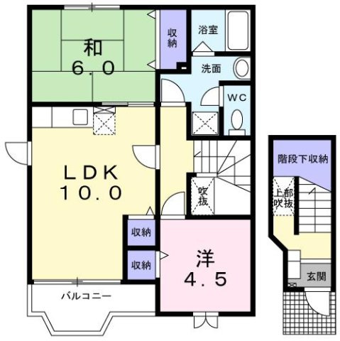 【間取り】 | シンシア　Ｍ．Ａ