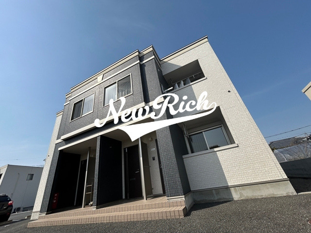 前橋市下増田町のアパートの外観