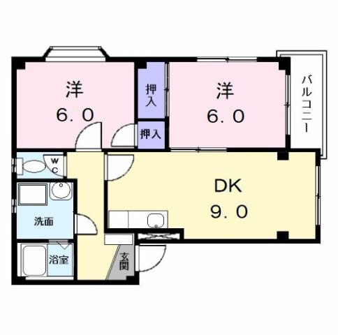 アーバンソレルの間取り