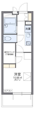 レオパレス小本本町の間取り