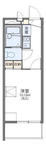 レオパレス西陵の間取り|代表的な間取のため実際の間取とは異なる場合があります