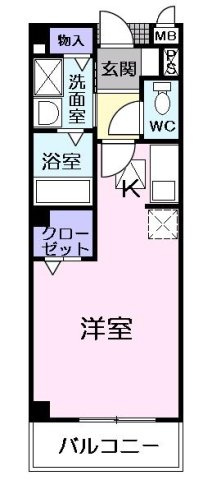 シャロ－ゼＩの間取り