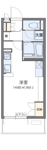 ミランダクレール　西八王子の間取り|代表的な間取のため実際の間取とは異なる場合があります